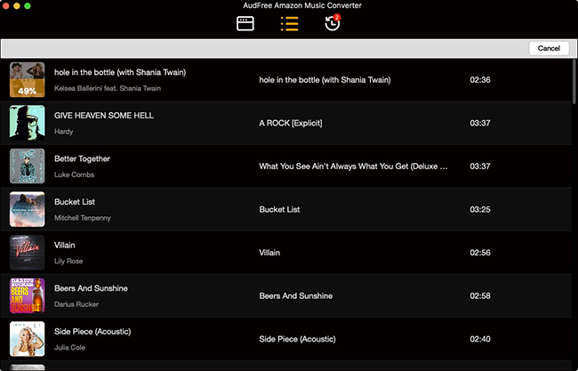 AudFree Amazon Music Converter for Mac