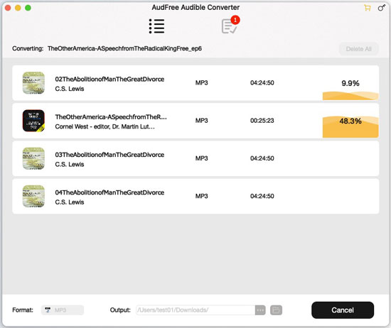 download audible books offline
