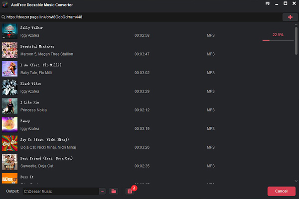 download music from deezer on pc