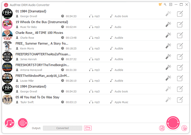 load apple music to audfree