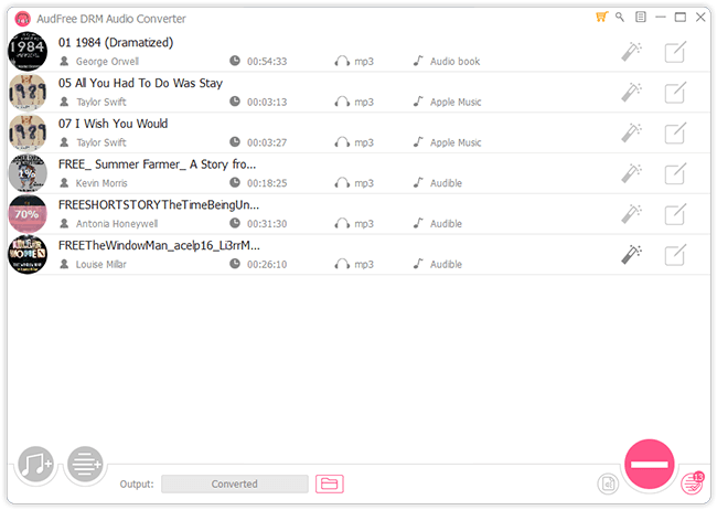 AudFree DRM Audio Converter for Windows