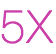 5x speed