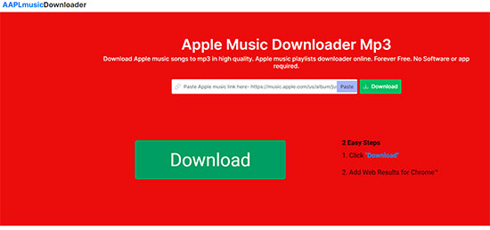 how to download from apple music online using aaplmusicdownloader