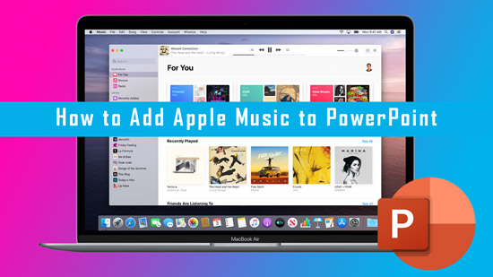add apple music to powerpoint