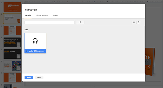 How to Add Spotify Music to Google Slides Template