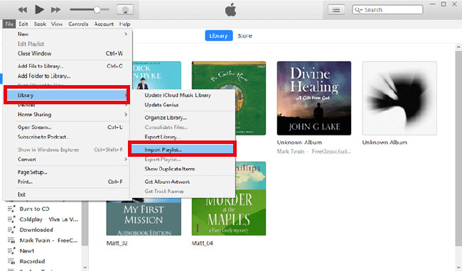 upload audible books to itunes