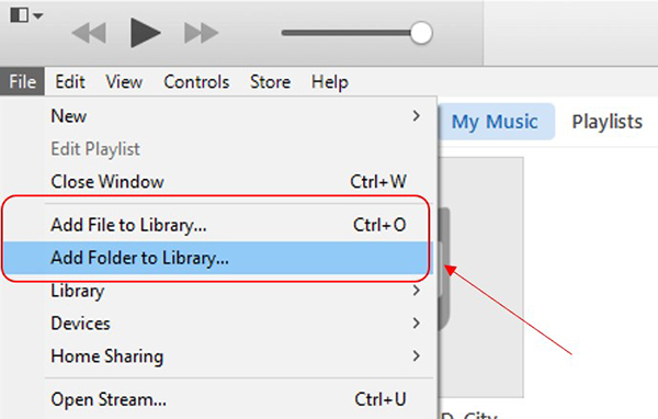 add converted audible audiobooks to itunes