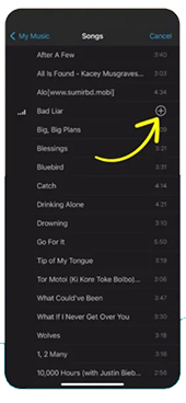 get spotify music on imovie on iphone