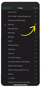 add spotify music to imovie on iphone