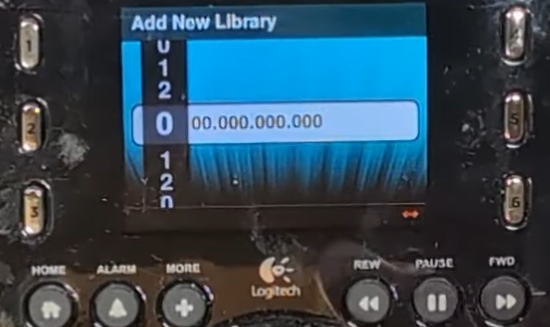add tidal music library on squeezebox radio