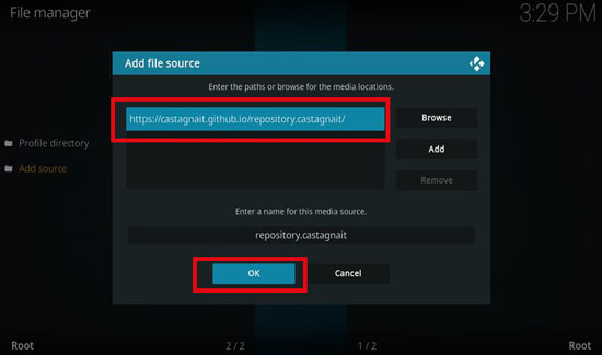 add tidal addon repository to kodi