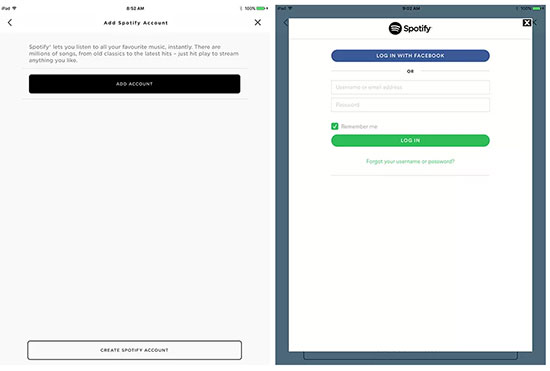 spotify to bose via soundtouch app