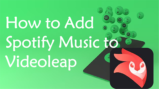 how to add spotify music to videoleap
