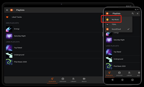 dj spotify with djay pro android
