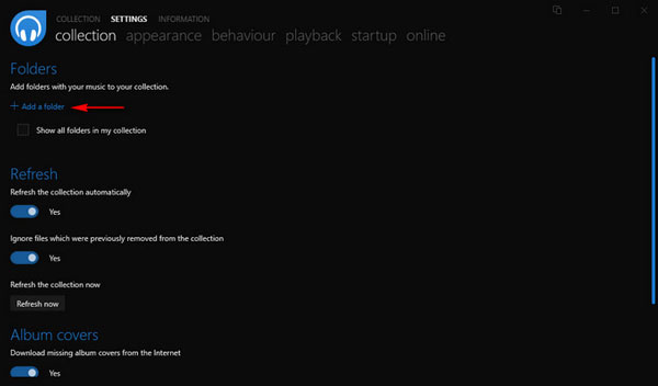 add spotify music to dopamine