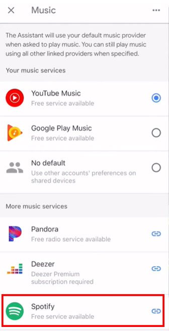 Free google hub with sales spotify