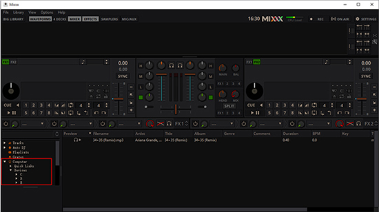 add tidal to mixxx