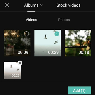 import video to capcut mobile