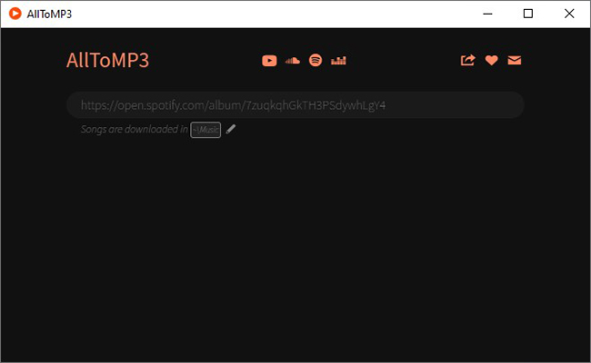 alltomp3 interface