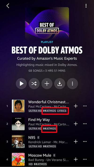 amazon music dolby atmos badge