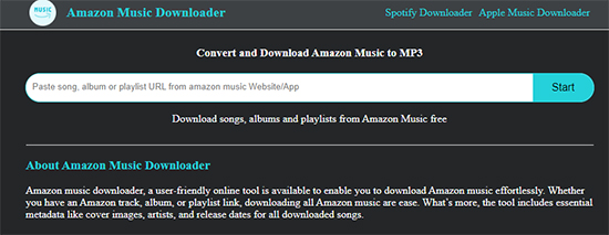 amazon music downloader online