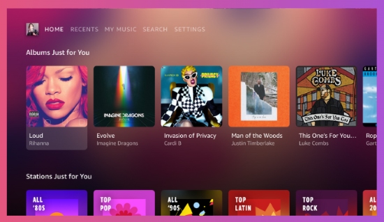 amazon music home hisense tv