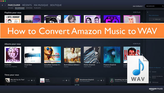 amazon music to wav