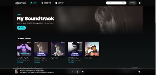 amazon music ui