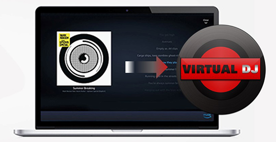 use amazon music with virtual dj