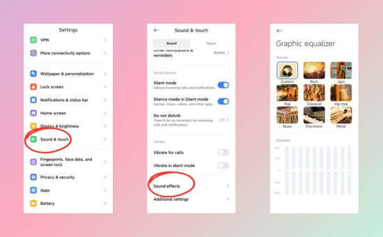 adjust eq for apple music on android