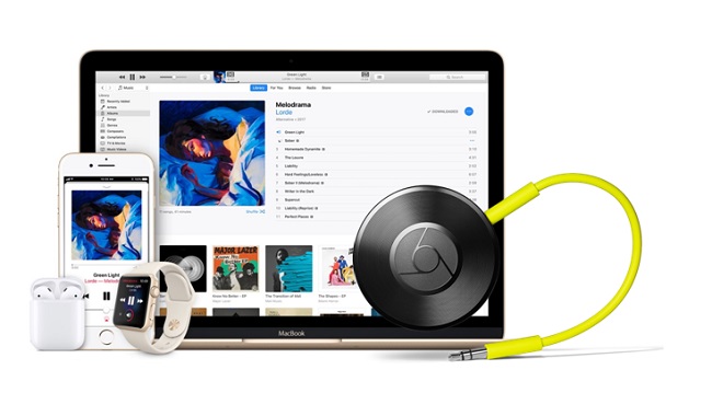 apple music chromecast