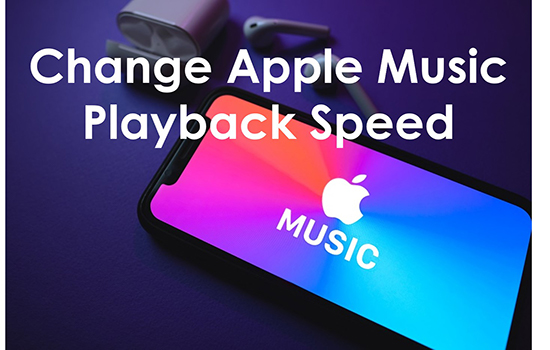 change apple music playback speed