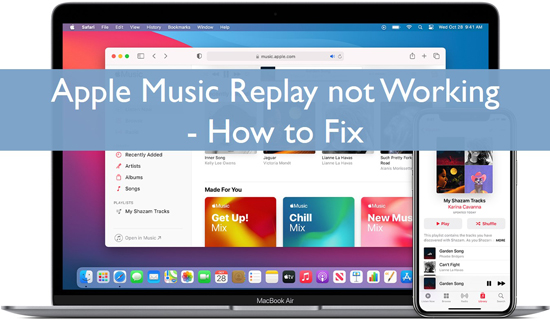 apple music replay not working