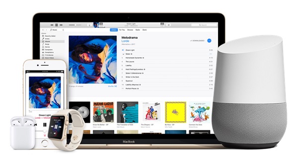 apple music compatible with google home