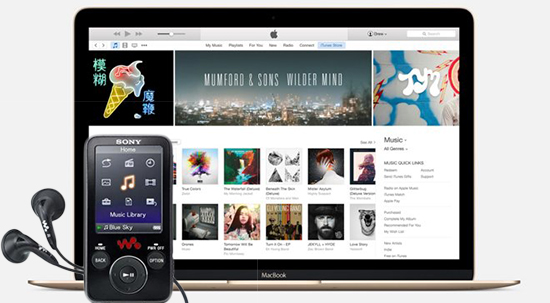 transfer apple music to sony walkman