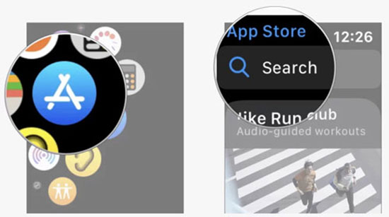 go to apple watch app store