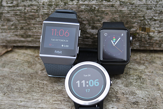 apple watch 4 vs fitbit versa vs garmin 645 music