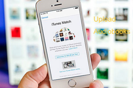 upload audible audiobooks to icloud with itunes match