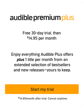 audible free trial to share audiobooks
