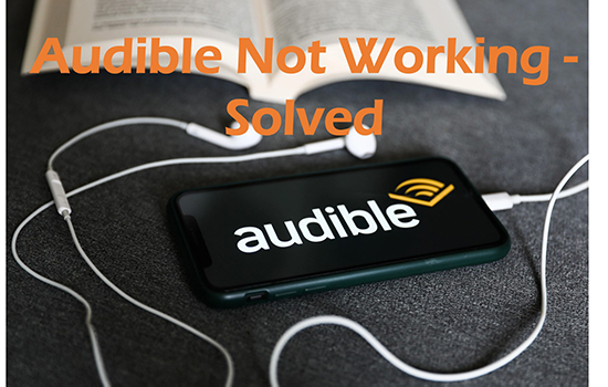 audible not working
