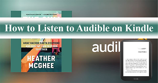 audible on kindle