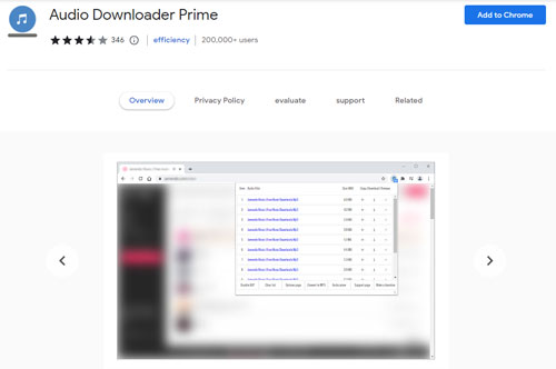 audio downloader prime chrome extension