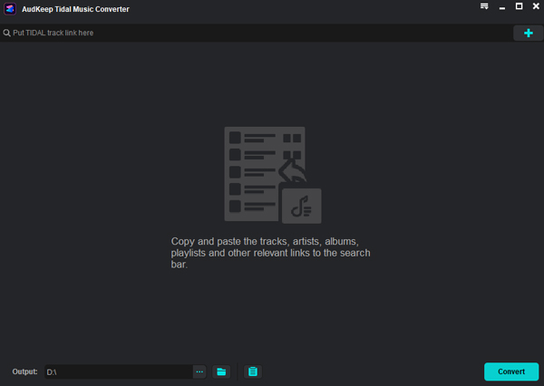 audkeep tidal to flac converter
