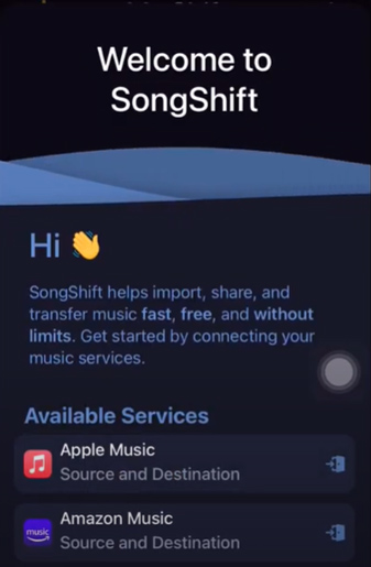 available services songshift