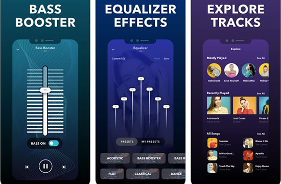 bass booster tidal equalizer ios android