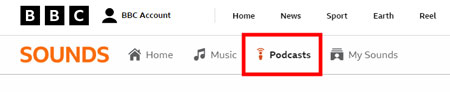 bbc sounds podcasts