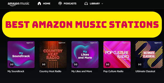 best amazon music stations