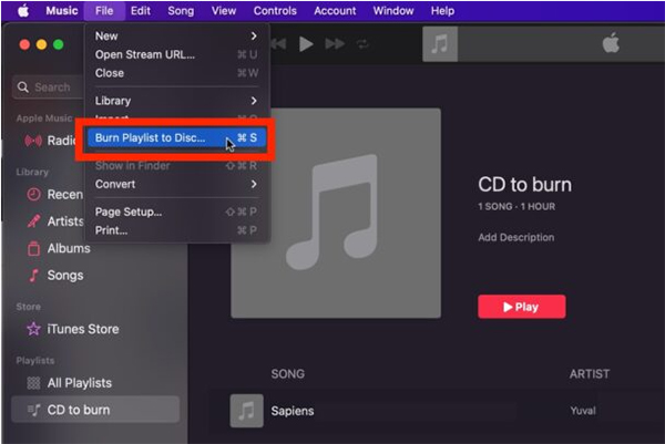 burn spotify to cd free on mac