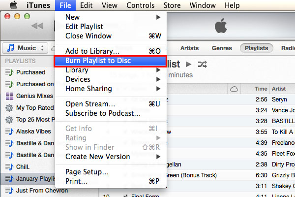 burn youtube music to cd itunes