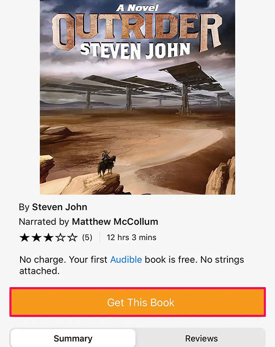 buy audible books on iphone